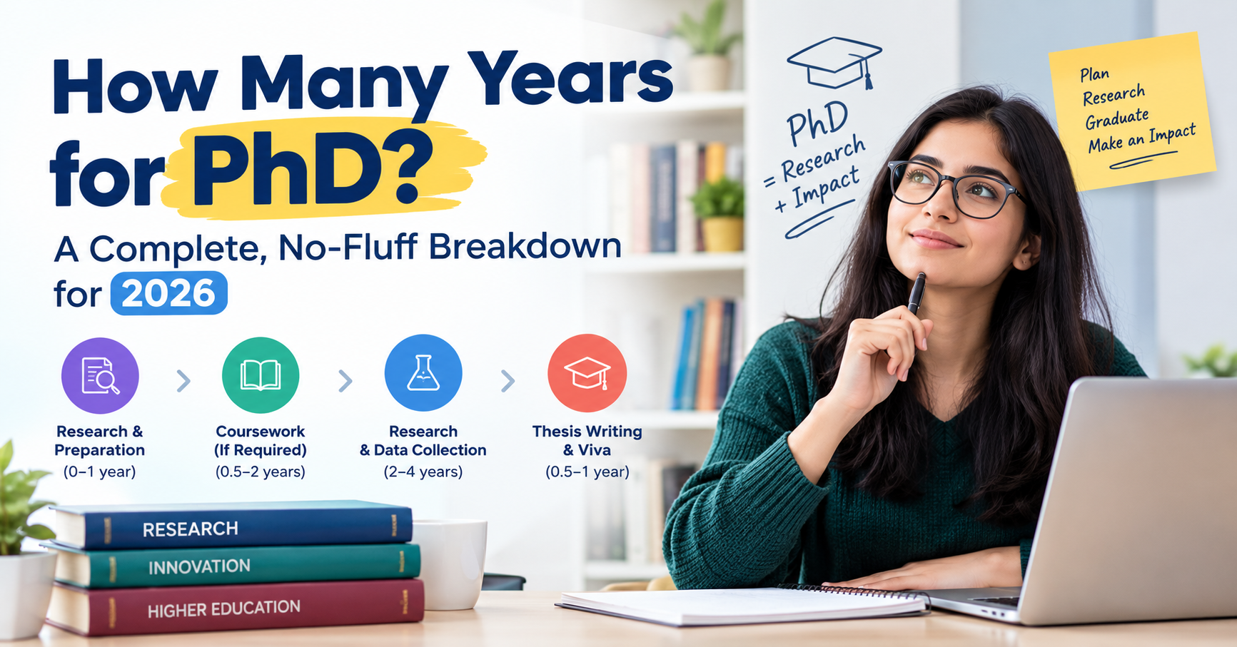 How Many Years for PhD? A Complete, No-Fluff Breakdown for 2026