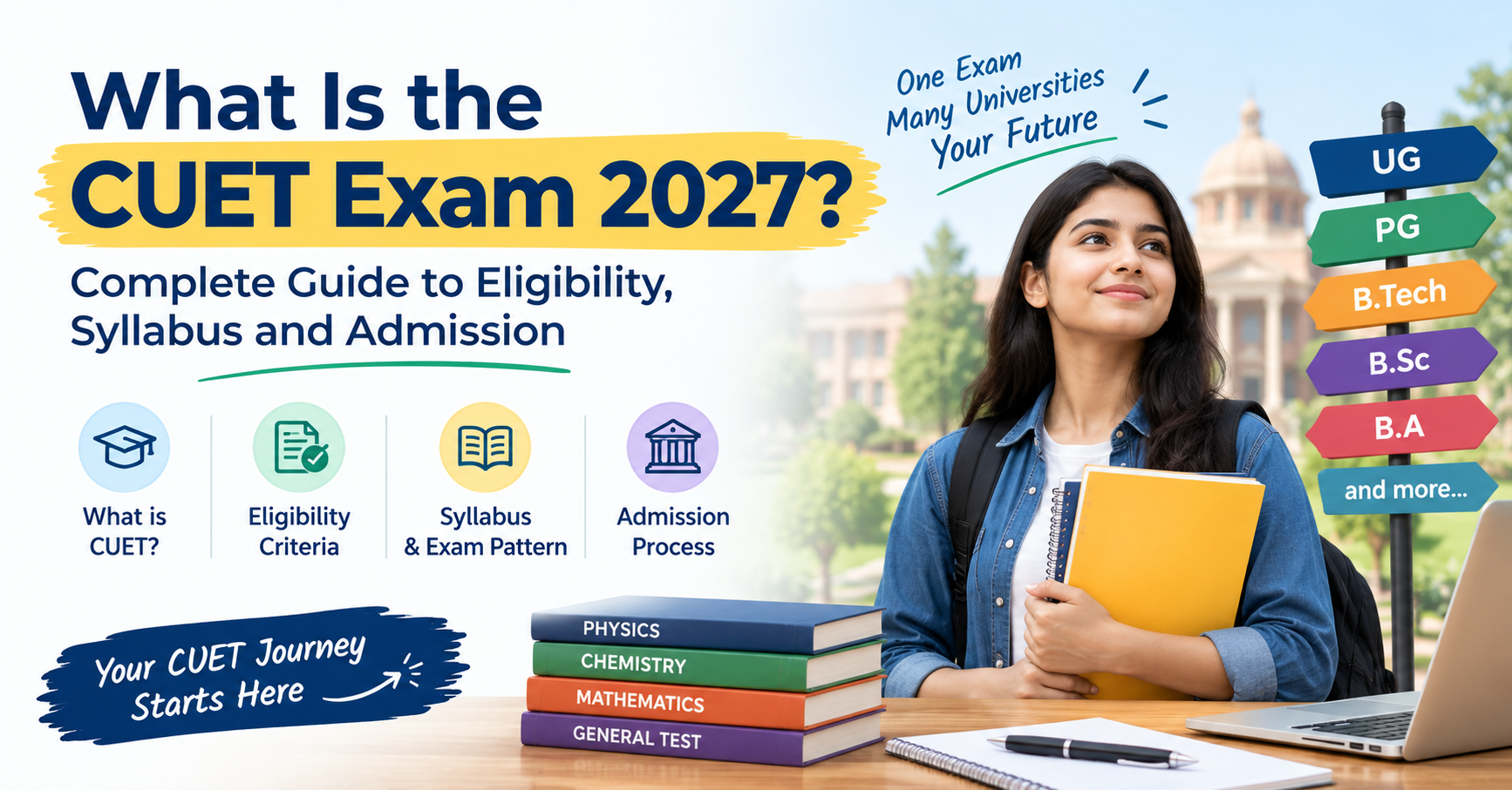 What Is the CUET Exam 2027? Complete Guide to Eligibility, Syllabus and Admission