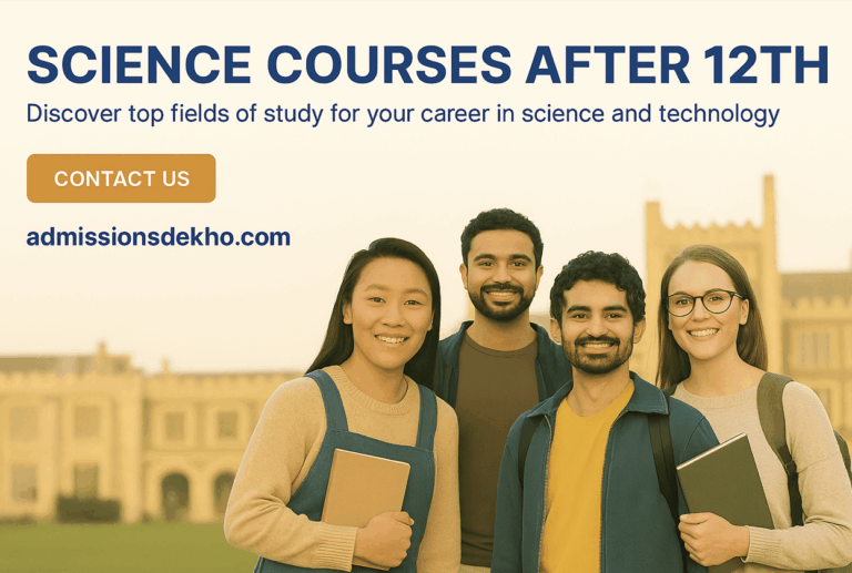 courses after 12th science