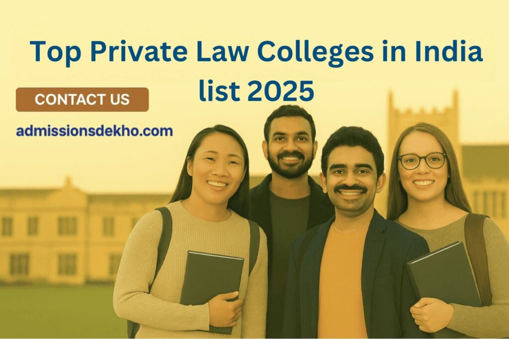 Top Private Law Colleges in India