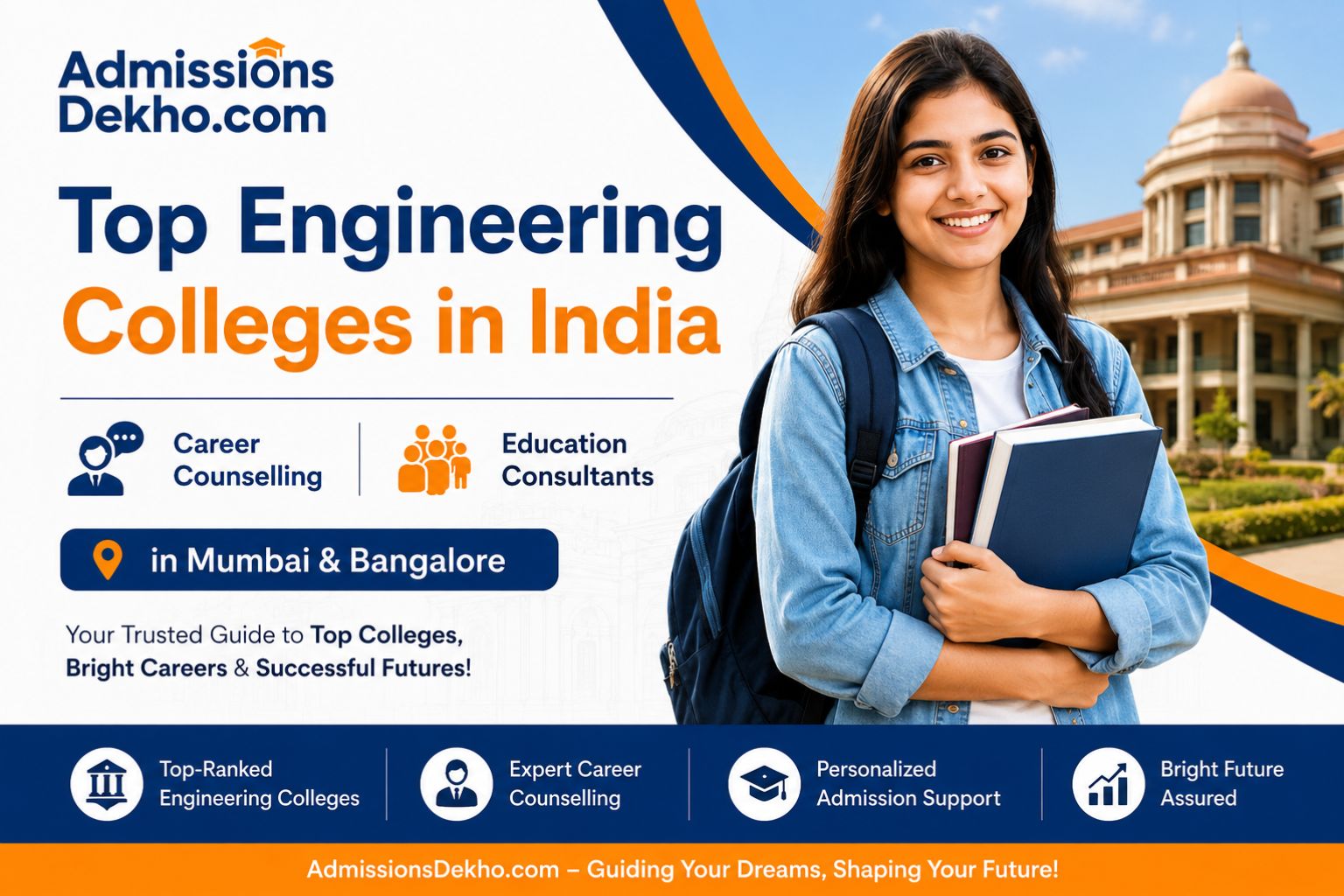 Top Engineering Colleges in India Career Counselling Education Consultants in Mumbai & Bangalore